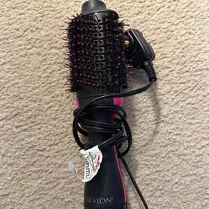 Revlon Black and Pink Hot Air Styling Brush